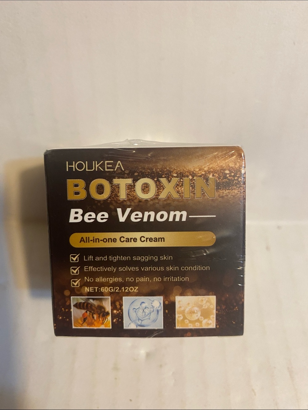 Bee Venom Botoxin All-in-One Care Cream — Gold & Black